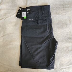 Hurley Men's Charcoal Flat Front Shorts